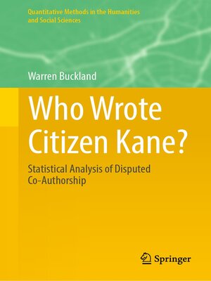 cover image of Who Wrote Citizen Kane?